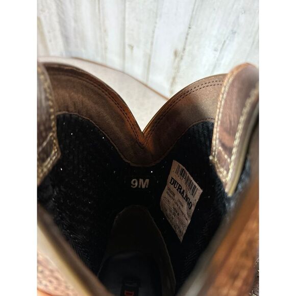 Womens Durango DRD0368 8" Crush Bootie - Bronzed Brown - Size 9M - Picture 6 of 11